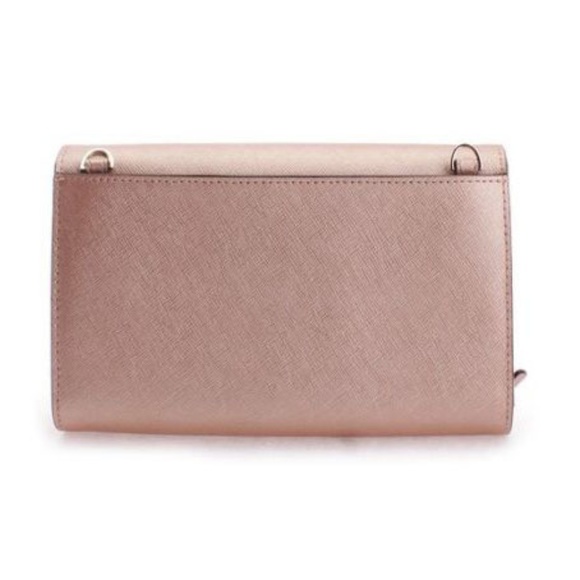 Kate Spade Laurel Way Winni Rose Gold Wallet Bag - Picture 2 of 4